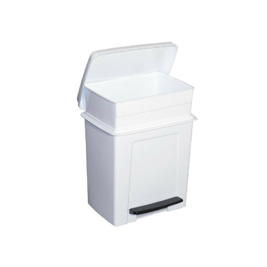 Pedal bin White 8 L