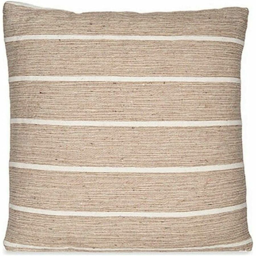 Cushion Stripes Grey Brown (45 x 12 x 45 cm) (12 Units)