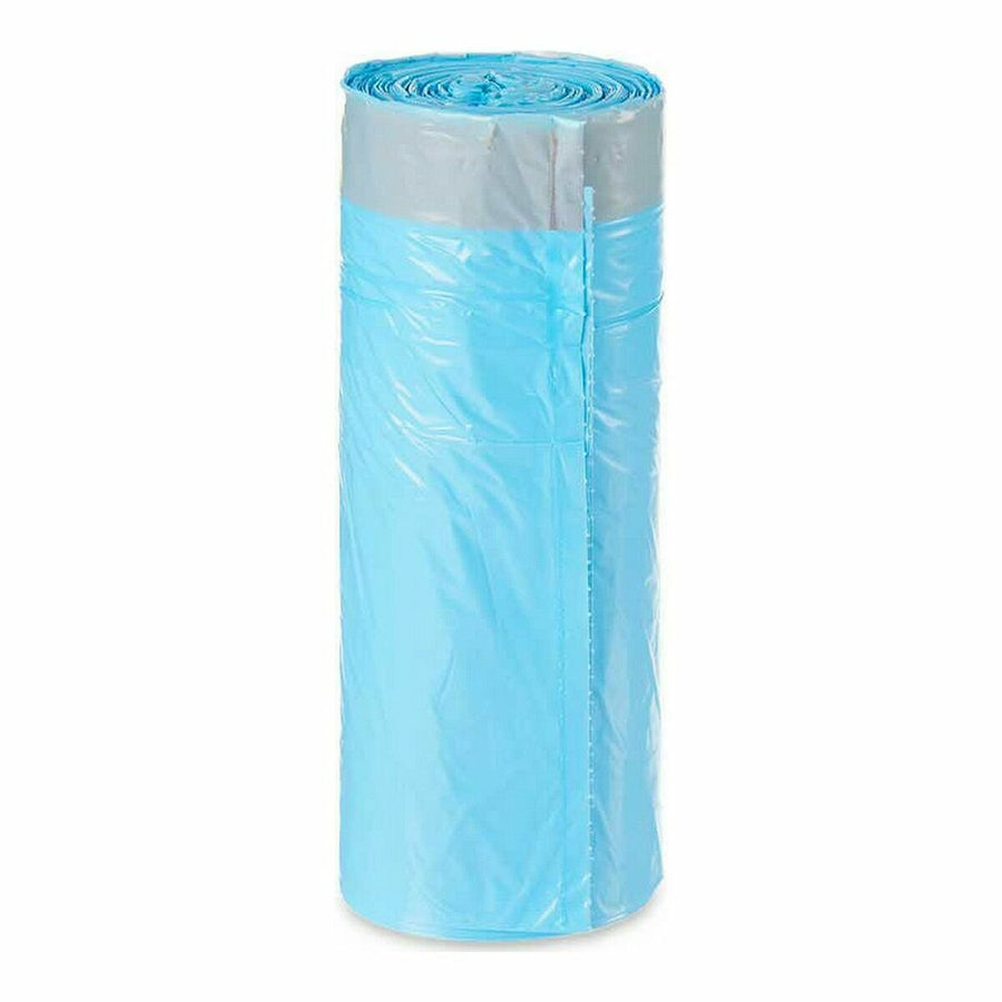 Rubbish Bags Blue Polyethylene 15 Units (30 L)