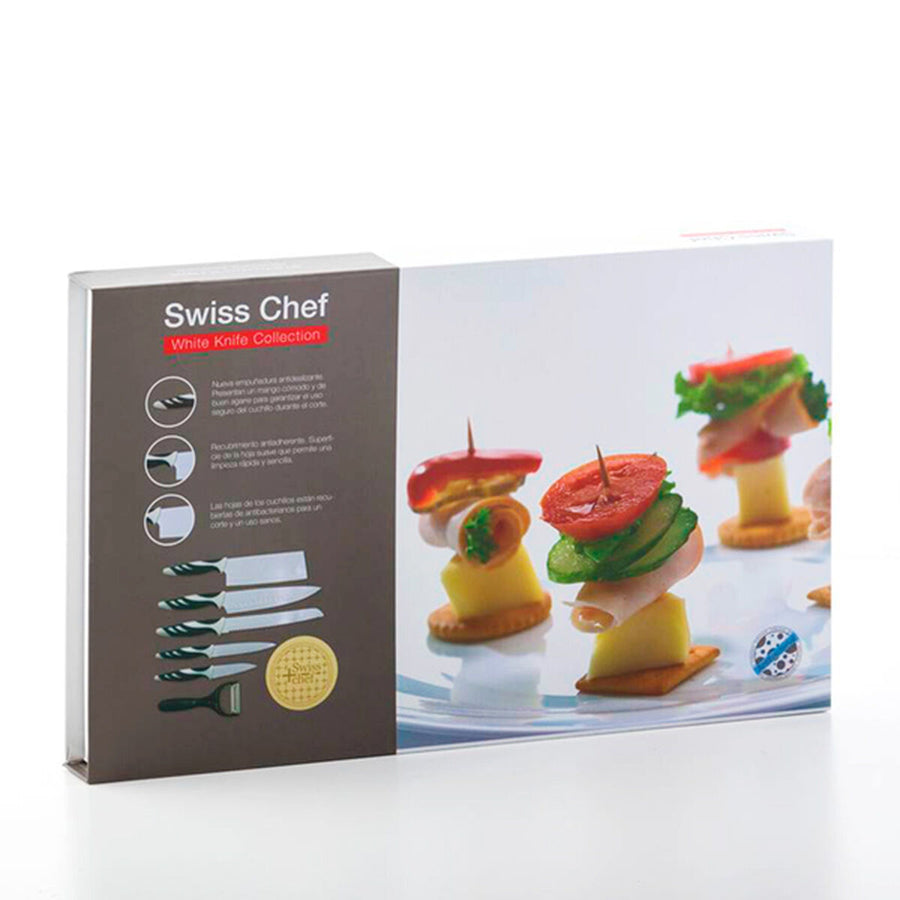 Knife Set Bravissima Kitchen Swiss Chef (6 pcs)